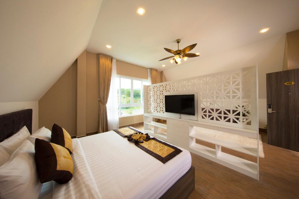 phòng ngủ Dalat wonder resort2