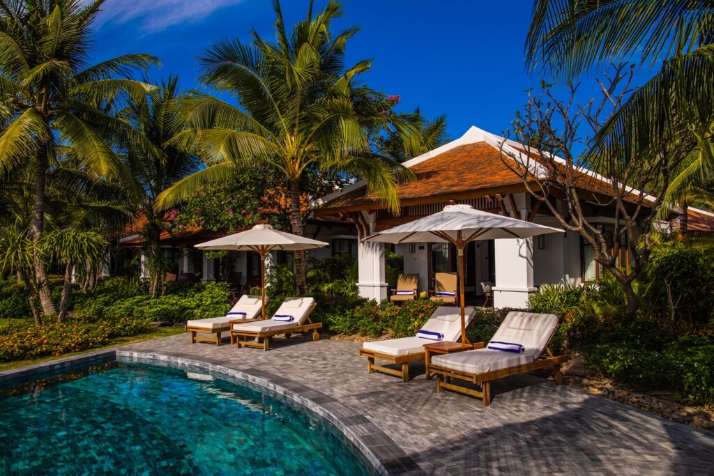 the anam resort nha trang pool view villa