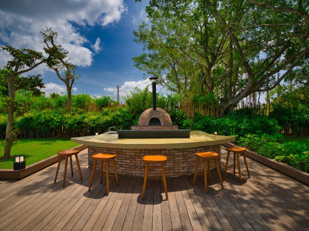 AZCT Mekong Villa Wood Pizza Oven