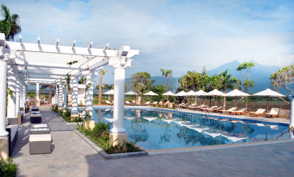 Giá phòng, biệt thự tại Vườn Vua Resort Phú Thọ- nghỉ dưỡng+ khoáng nóng