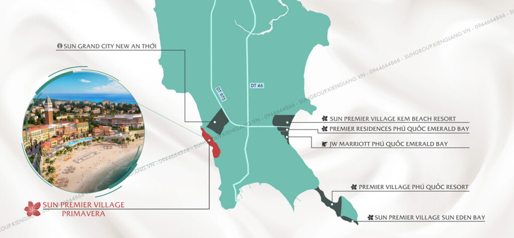 Map Sun Premier Village Primavera