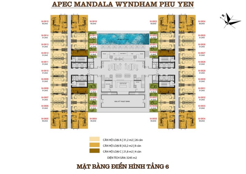 tang 6 mat bang du an condotel apec mandala wyndham phu yen chu dau tu apec