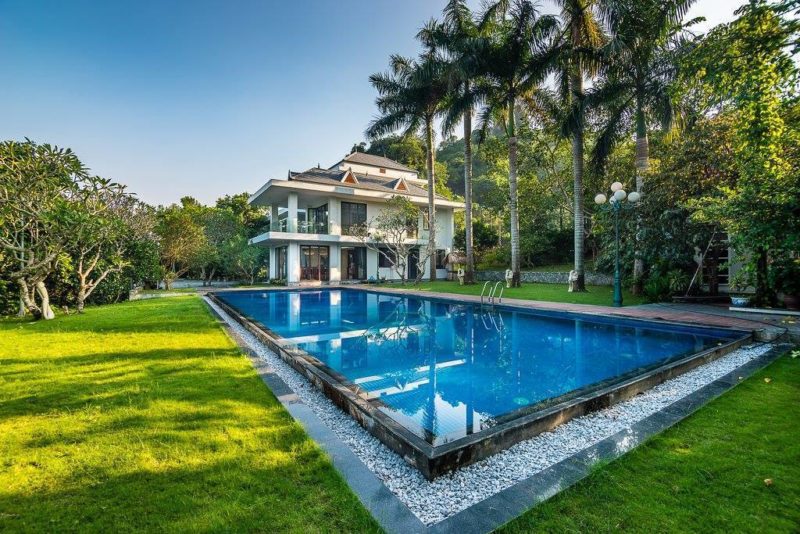 Review Villa Green Ribbon Lương Sơn Hòa Bình- biệt thự cho thuê du lịch