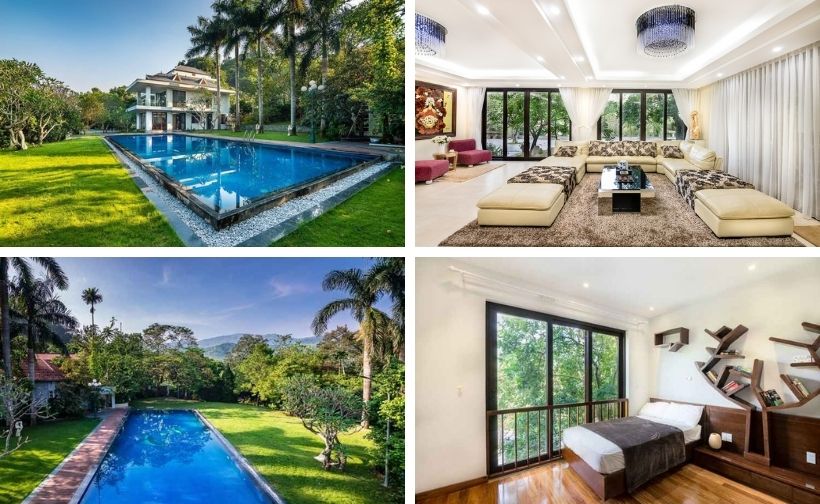 Review Villa Green Ribbon Lương Sơn Hòa Bình- biệt thự cho thuê du lịch