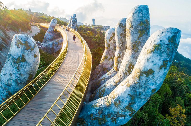 cau vang ba na hills