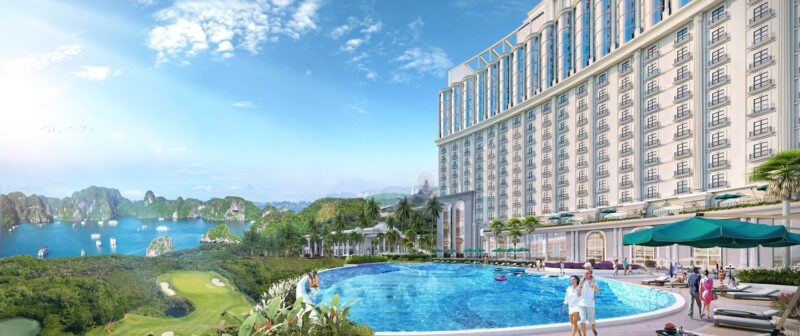 FLC Grand Hotel Ha Long Be boi ngoai troi